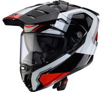 Caberg Tanami Scram, casco avventura XS female Nero/Bianco/Rosso