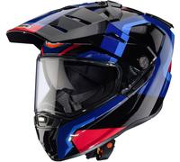 Caberg Tanami Scram, casco avventura XXL female Nero/Blu/Rosso