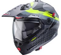 Caberg Tourmax X Sarabe Casco, grigio-giallo, taglia L per maschi