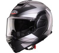 Caberg Trip Lunar Elmetto, nero opaco/grigio/bianco, Taglia S (55/56)