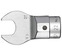Cabeza de llave de boca abierta 22 Z, 46 mm