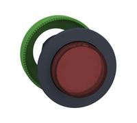 CABEZA PULS.FLUSH LUM.ROJO SALIENTE LED