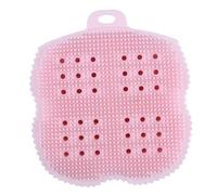 Cabilock 1 Asciugamano Da Bagno in Silicone Spazzola Portatile Per Massaggi Alla Schiena Cuscinetto Esfoliante in Luffa Per Doccia Spazzola Per Il Corpo Scrub Per La Schiena