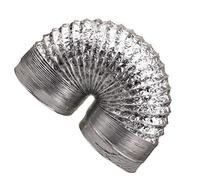 Cabilock 1 Pc Condotto Di Ventilazione Flessibile Tubo Di Scarico Tubo Flessibile Di Canalizzazione Sfiato Dell'asciugatrice Tubo Di Ventilazione Dell'aria Aspiratore Bagno Connettore Vuoto