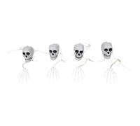 Cabilock 1 Serie di Decorazioni di Halloween: Decorazione da Parete a Forma di Teschio e Scheletro di Halloween - Decorazioni inquietanti per Case infestate per Feste e Festival