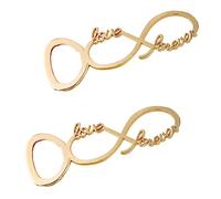 Cabilock 1 Set Apribottiglie Manuale Oro Set Da Apribottiglie Per Matrimonio E Feste Accessorio Unico E Bar Memorabile 2 Pezzi