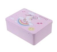 Cabilock 1 Set Box Scatola Di Con Serratura Barattoli Coperchio Tablescape Decor Candy Cookie Cassa Di Barattoli Di Supporto Barattolo Di Banca Memorabilia