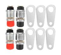 Cabilock 1 set di pulsanti impermeabili: interruttore di accensione per motori di auto e barche, interruttore di accensione per impieghi gravosi, interruttore momentaneo per clacson.