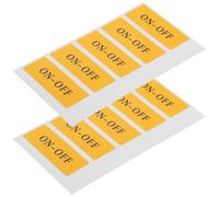 Cabilock 10 Adesivi Identificativi Per Interruttori Di Alimentazione Simboli Di Accensione E Spegnimento Adesivi Per Interruttori Della Luce