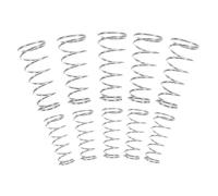 Cabilock 10 Molle Per Ponte Torre Per Chitarra Elettrica e Basso, Molla Di Regolazione e Tensione Stabile Delle Corde, Accessori Per Riparazione Strumenti Collegamento Sicuro e Sostituzione Facile