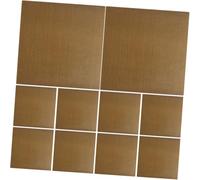 Cabilock 10 pezzi Adesivi Termo Resistenti per Piastra Capelli Protezione Multifunzione per Stirapeli e Arricciacapelli Accessorio Barbiere e Casa Autoadesivi Durevoli per Strumenti