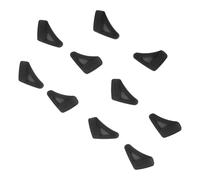 Cabilock 10 pezzi Gommini Antiscivolo Silicone per Stecche Occhiali Ganci Auricolari Resistenti per Sport e Outdoor Copertura Morbida per Orecchie Accessori per Fissaggio Occhiali Nero