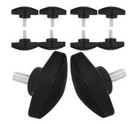 Cabilock 10 pezzi Manopole T in Plastica con Filettatura Maschio da Viti Dado per Serraggio Manuale Viti Regolabili per Supporti Microfono e Attrezzature di Lavorazione