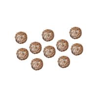 Cabilock 10 Pezzi Palline Decorative in Vite Naturale per Appendere Decorazioni da Parete e Albero di Natale per scuole Bar Feste e Matrimoni Resistenti e Fatte a Mano