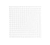 Cabilock 10 Pezzi Rete di Plastica Fai da Te per Punto Croce, Foglio di Rete Multiuso Bianco 20x20 Cm, Griglia a Maglie Tagliabili per Filati Lana, Materiale Robusto per Artigianato