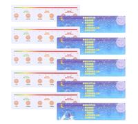 Cabilock 10 Pezzi Scala Visiva Analogica per Dolore Marcature Facili da Leggere, Righello in Plastica 16x4 Cm per Valutazione del Dolore in Ambulatori Medici e Uso Personale