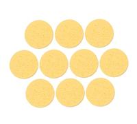 Cabilock 10 pezzi Spugne Viso Cellulosa per Pulizia e Rimozione Trucco Spugnette Rotonde Spessore Alta Assorbenza e Morbidezza per Uso Quotidiano Adatte Delicata e Detersione Profonda