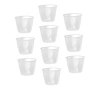 Cabilock 10 Tazze Misurazione Del - 160 Ml Trasparente Per Cuociriso, Accessori Graduati Per La Misurazione Ingredienti Liquidi E Secchi in Cucina