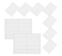 Cabilock 100 Etichette Adesive Scrivibili, Impermeabili e Lavabili in Lavatrice, 3,5x1 Cm, Set da 100 Pezzi per Abbigliamento, Asilo Nido, Scuola e Organizzazione di Borse e Materiali