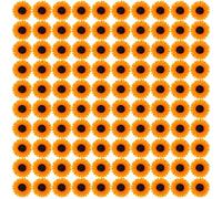 Cabilock 100 pezzi Charms in Resina Forma di Margherita Piccola Accessori DIY per Gioielli Decorazioni Artigianali Scrapbooking e Custodie per Cellulari