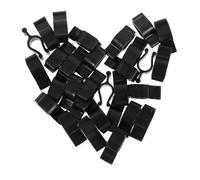 Cabilock 100 pezzi di clip di bloccaggio per pompa erogatrice di cosmetici a tenuta stagna, accessorio per pompa per bottiglie di plastica, morsetto per bottiglie di lozione, shampoo, olio detergente,