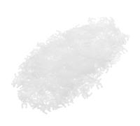 Cabilock 1000 Pezzi Strumento per Riparazione Orologi Fermasecondi in Plastica Bianco Resistente Compatibile la Maggior Parte degli Orologi per Orologiai Professionisti