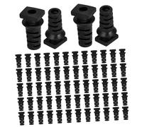 Cabilock 100pezzi Fermacavi Pressacavi per Cavi Elettrici Connettori per Cavi Raccordi per Elettrici Fermacavo Pressacavo