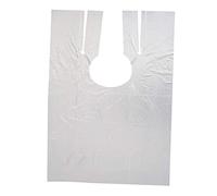 Cabilock 100pezzi Grembiule Da Barbiere Usa e Getta in Pe Per Tinture Capelli Protettiva Per Vestiti Per Negozio Barbieri Fai Da Te