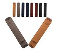 Cabilock 10pezzi Elastico Portapenne in Pelle Pu per Quaderno Diario o Raccoglitore Compatto e Leggero per Trasporto Facile in Borsa o Tasca Design Elegante e Robusto per Proteggere Penna