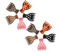 Cabilock 10pezzi Fermagli per Capelli in Forma di Squalo Fermagli per Capelli che Sollevano le Radici Non Lasciano Segni e Code di Cavallo Voluminose