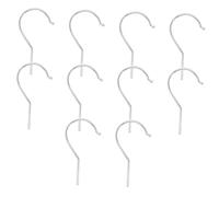 Cabilock 10pezzi Ganci Metallici Per Grucce Da Compatibili Manichini Mezzo Busto Organizer Compatto Per Vestiti Accessori Pratici Per Esposizione Negozio o Domestica
