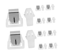 Cabilock 10pezzi Kit Chiusura Serratura Porta Asciugatrice Con Ganci Per Riparazioni Facili e Installazione Veloce