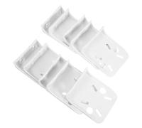 Cabilock 10pezzi Staffa Per Filtro Acqua in Plastica Supporto Da Parete Per Alloggiamento Filtro Montaggio Facile e Stabile Accessori Per Depuratori d Acqua Compatibilità