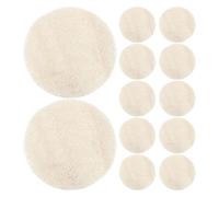 Cabilock 12 pezzi di spugna esfoliante naturale per il viso: spugna di luffa, spazzola per il viso, struccante, scrub per la doccia, panno da bagno, asciugamano per il corpo, pelle morta per uomini e