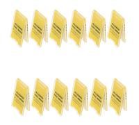 Cabilock 12 Pezzi Portamine Memo da Scrivania Creativi in Acrilico Clip Memo da Ufficio Stabili e Divertenti Supporti per Note da Tavolo Originali per Organizzazione e Segnalazione in