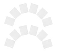 Cabilock 12 Pezzi Tappetini per Mouse da Scrivania e Gaming di Colore Chiaro, Rettangolari, in Materiale Resistente per Stampa a Sublimazione e Trasferimento Termico, per Ufficio, Sala