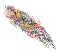 Cabilock 120 Pezzi Graffette in Metallo a Forma di Note Musicali Colorate Clip Segnalibro per Ufficio e Scuola Fermagli Resistenti per Documenti e Agenda Accessori Divertenti