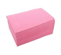 Cabilock 125 Pezzi Tovagliette Monouso 457x324mm per Tatuaggi in Polpa di Legno Rosa Usa e Getta e Portatili, come Tovaglia e Tappetino per Manicure