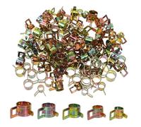 Cabilock 125pezzi Fascette Ferma Tubo Per Uso Pesante Set Per d Acqua Olio Fissaggio Durevole e Pratico