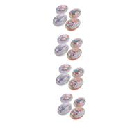 Cabilock 16 Pz uova di Pasqua scatola di caramelle con coperchio di stoccaggio caso di zucchero di ferro barattolo di caramelle scatola di pacco regalo Scatola portaoggetti