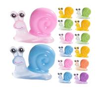 Cabilock 18 Pollici Mini Luminescent Snail Figurines Resin Glow The Dark Tiny Animal Decorations For Moss Landscape Fairy Garden Plant Pots And Home Décor