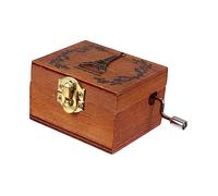 Cabilock 1pezzi Mini Carillon Carillon Orologeria in e Giocattolo Musicale Manuale Design Torre Eiffel e Adorabile Facile da Trasportare e Posizionare Come o Regalo per Compleanni e Feste