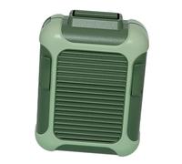 Cabilock 1pezzi Ventilatore Portatile Mini Ricarica USB Ventilatore per Collo Basso Rumore Simulazione Vento Naturale Tre Velocità Design Power Bank Direzione Regolabile Cordino e Clip Incl