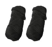 Cabilock 2 Filo per Parrucca in Polipropilene Nero Filo Capelli Lisci Lunghi Realistico e Resistente per Treccia e Acconciature Te