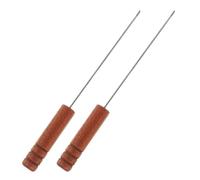 Cabilock 2 Pezzi Ago da Innesco per Esche in Acciaio Inossidabile 304 con Manico Antiscivolo Versatile per Pesca in Mare e Lago