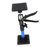Cabilock 2 Pezzi Aste Telescopiche Regolabili per Supporto Armadi Sospesi Aste Estensibili con Base Quadrata Supporti Robusti per Armadietti Bagno e Cucina Regolazione Flessibile