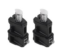 Cabilock 2 Pezzi Clip di Bloccaggio Maniglia Valigia in Metallo Rinforzato Ricambio per Manico Telescopico Bagagli Accessori Sicuri e Resistenti per Riparazione Valigia
