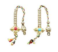 Cabilock 2 pezzi Contatore per Perle in Accessori per Meditazione e Preghiera Dispositivo Compatto e Resistente per Conta Beads Strumento Pratico per Relax e Decompressione Buddhista