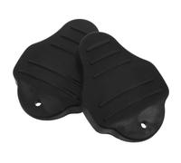 Cabilock 2 Pezzi Copri Tacchette per Pedali Bici, Copri Tacchetta del Pedale, Tpe Nero, Design Autobloccante, Facili da Installare, per Bici da Strada, Spostamenti Urbani e Avventure