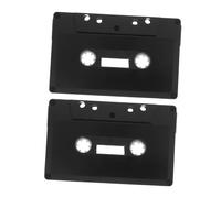Cabilock 2 Pezzi Decorazioni Murali Cassette Vintage Vuote Diy Audio Tape Decor Leggere e Facili da Installare Studio e Bar Idee per Feste Musicali